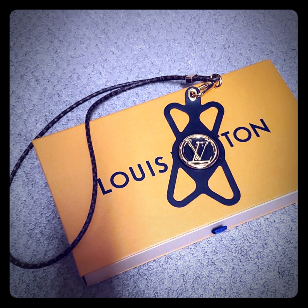 Louis Vuitton phone holder lanyard
